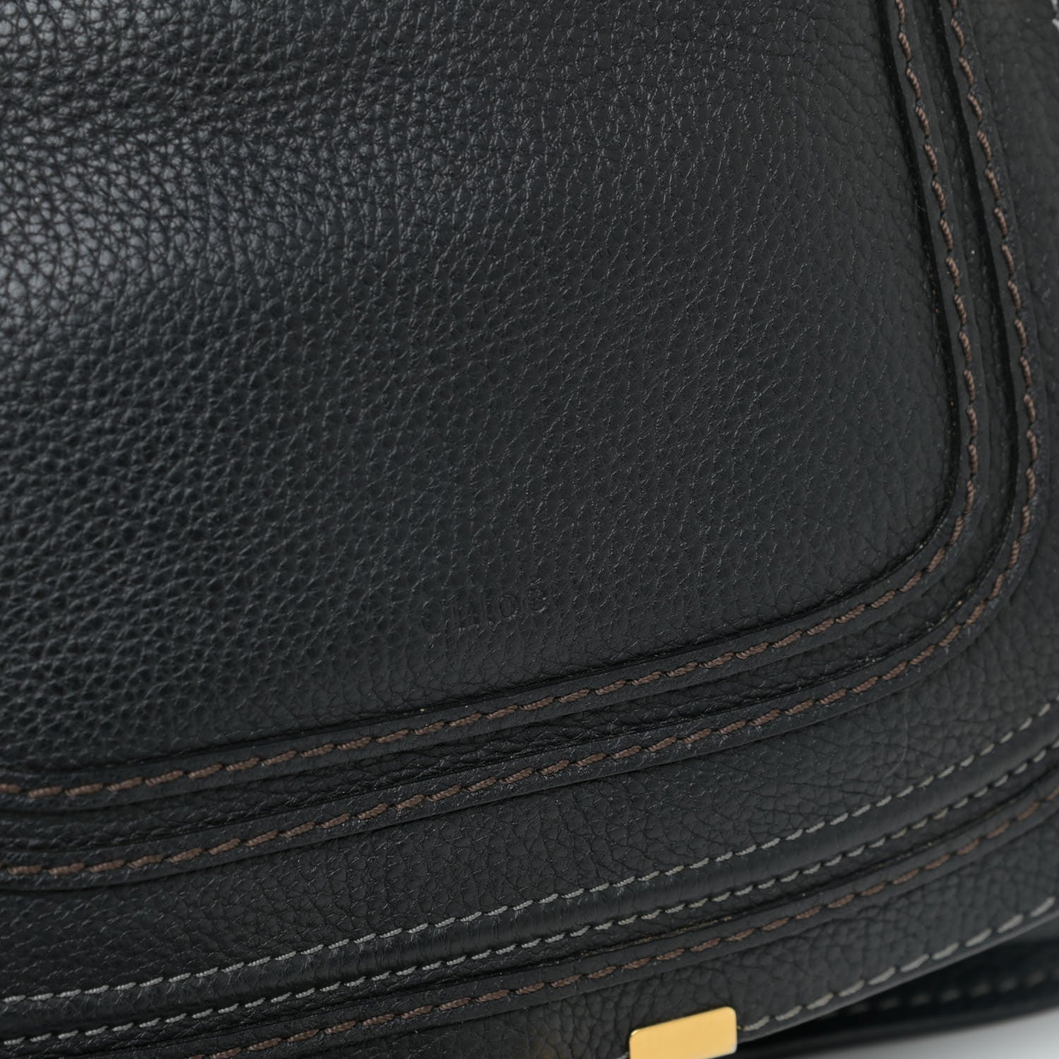 Chloe Calfskin Medium Marcie Satchel Black 11 of 14