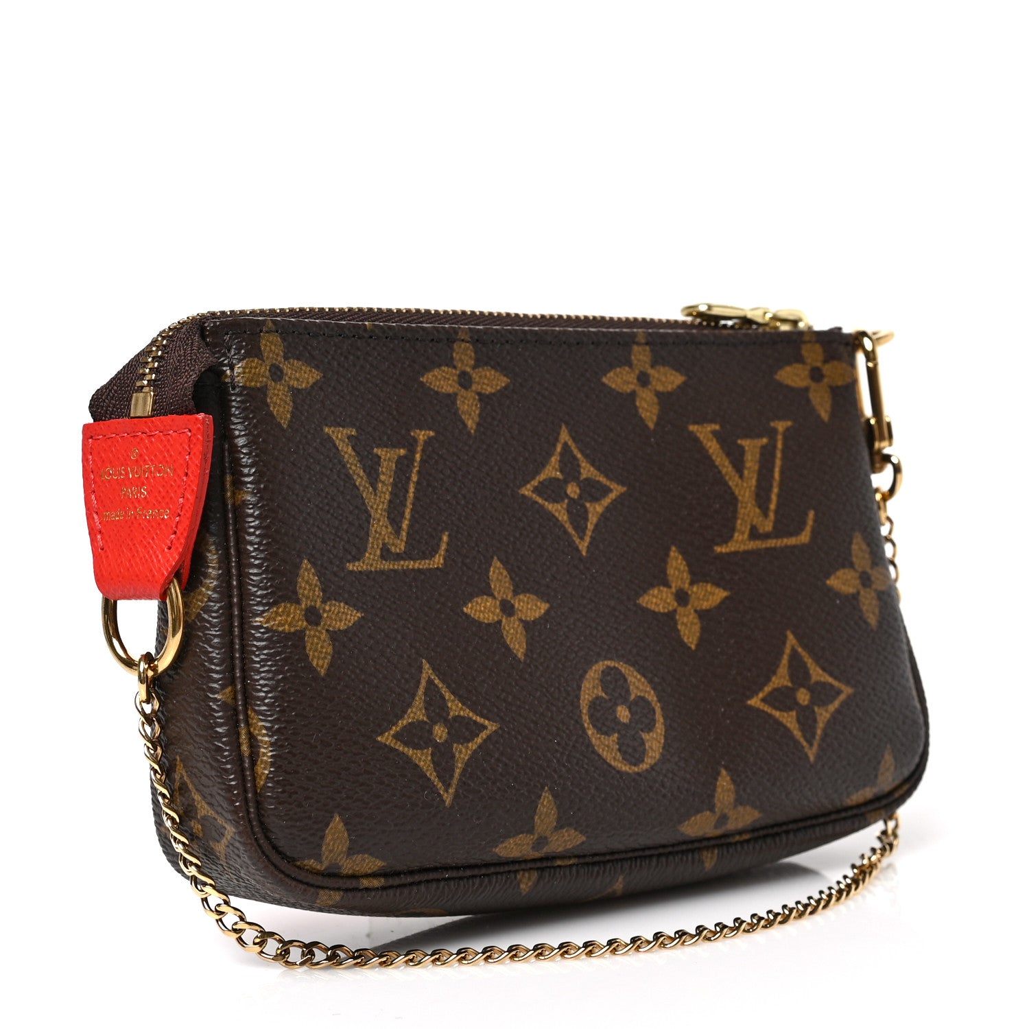 Louis Vuitton Monogram 2018 Christmas Animation Mini Cats Pochette Accessories 2 of 7