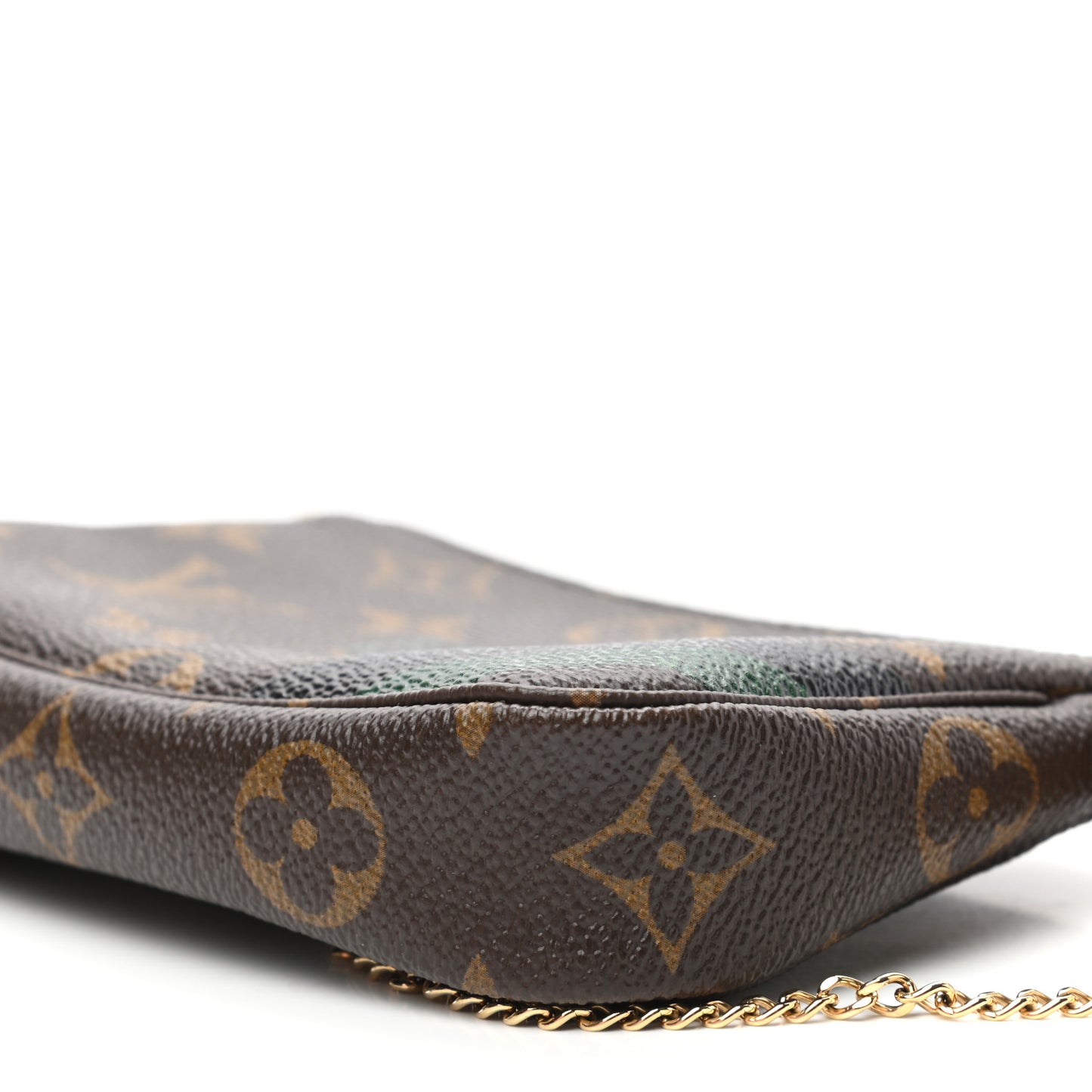 Monogram My LV Heritage Mini Pochette Accessories Black Vert