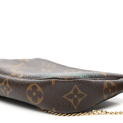 Louis Vuitton Monogram My LV Heritage Mini Pochette Accessories Black Vert 9 of 9