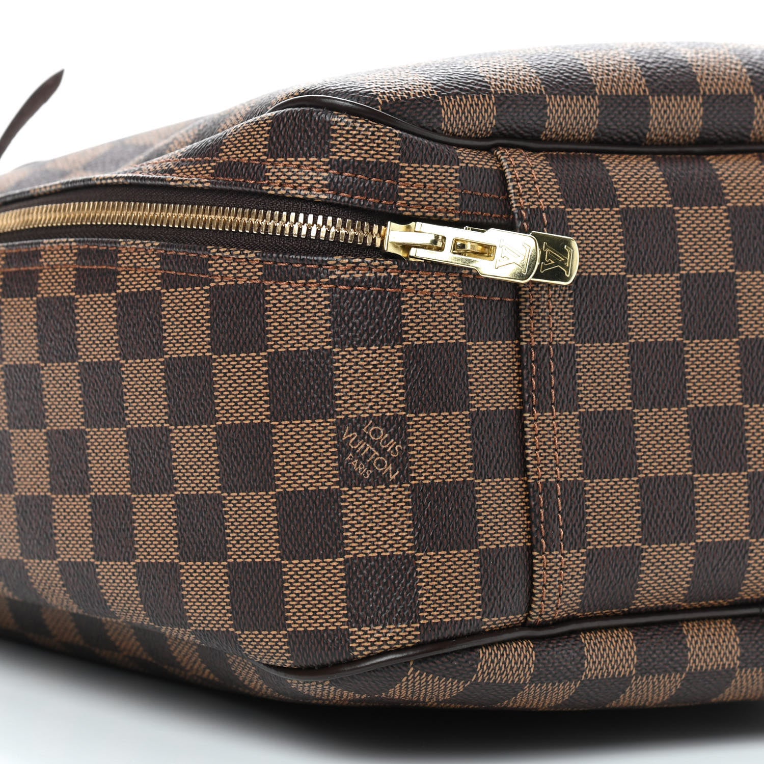 Louis Vuitton Damier Ebene Excursion Shoe Bag 8 of 9