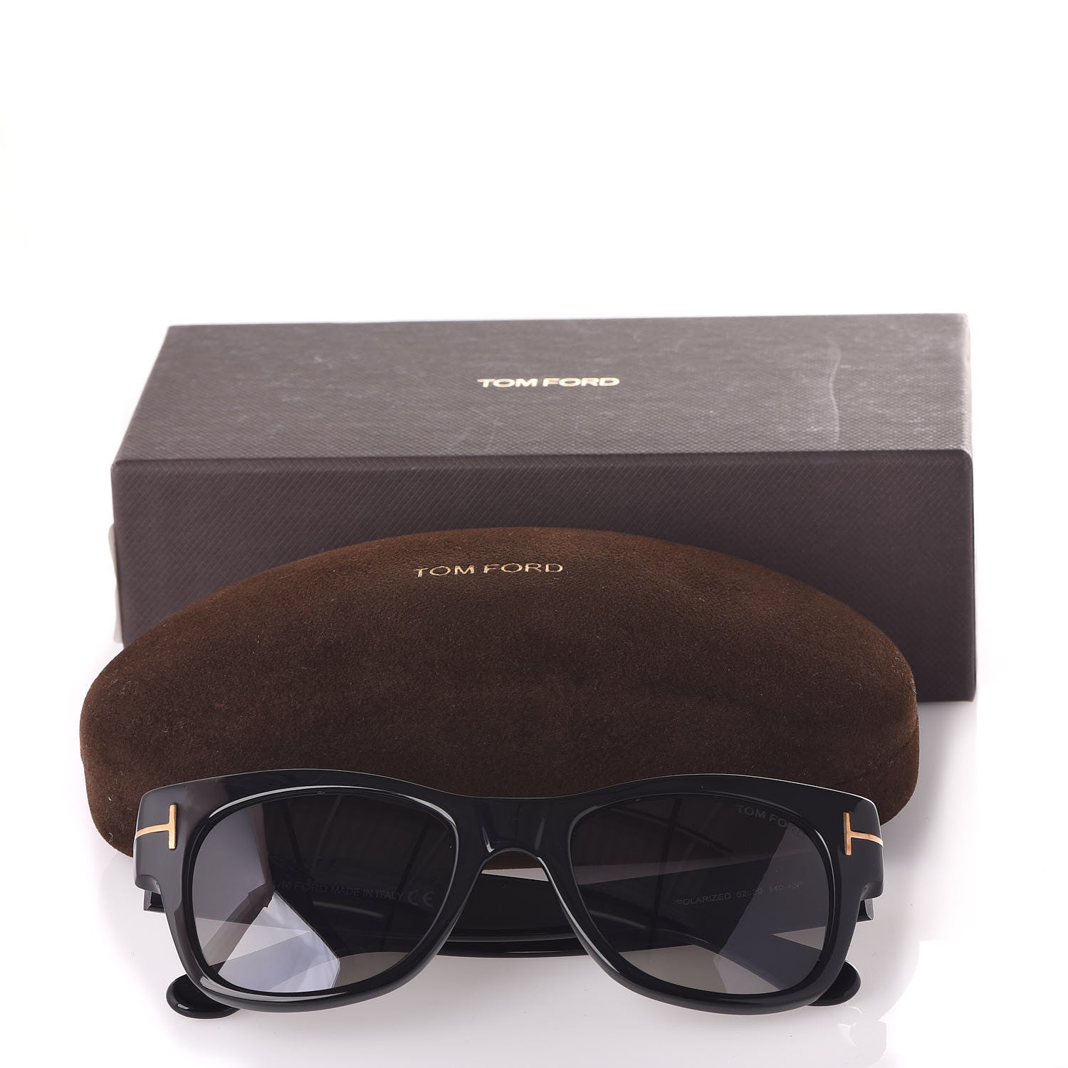 Tom Ford Carey Sunglasses TF58 Black 8 of 8