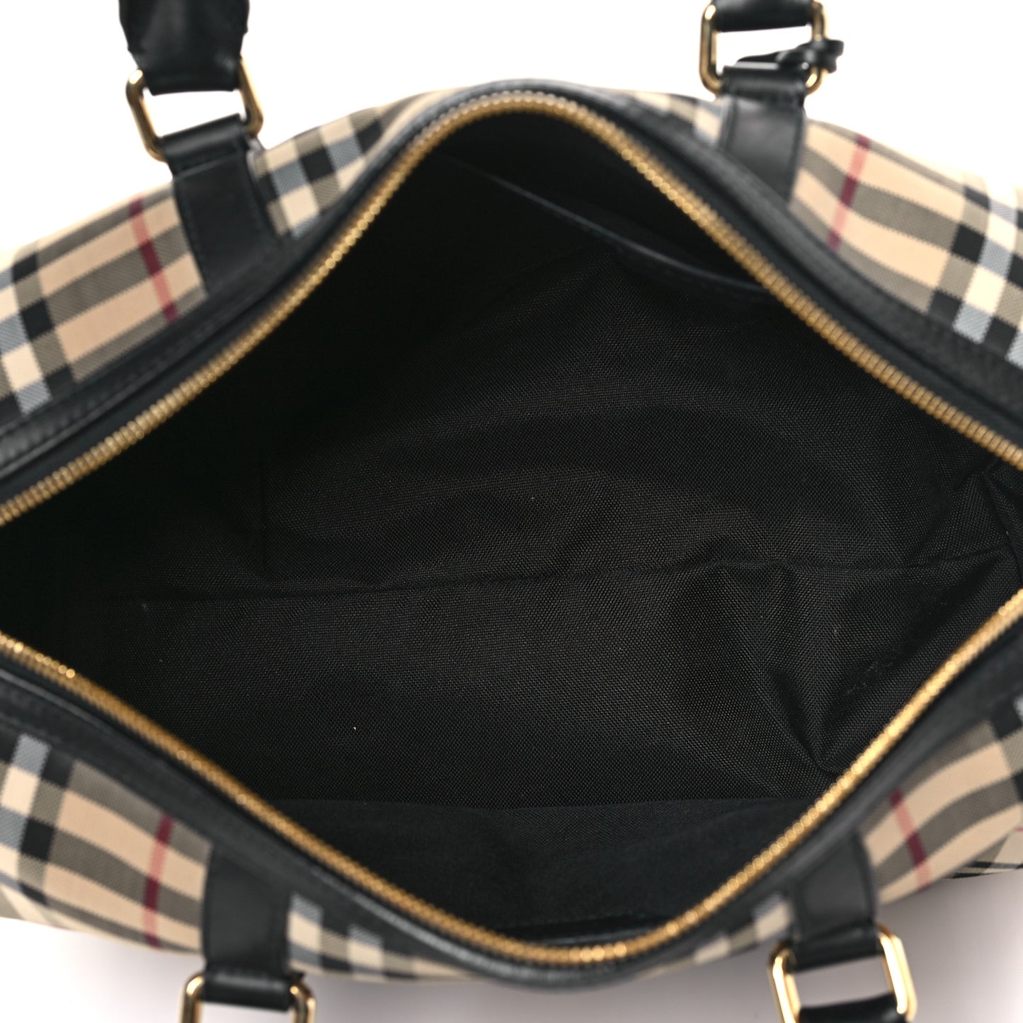 Horseferry Check Medium Alchester Bowling Bag Black