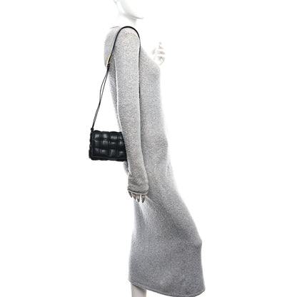 Bottega Veneta Nappa Maxi Intreccio Small Padded Cassette Crossbody Bag Black 2 of 9
