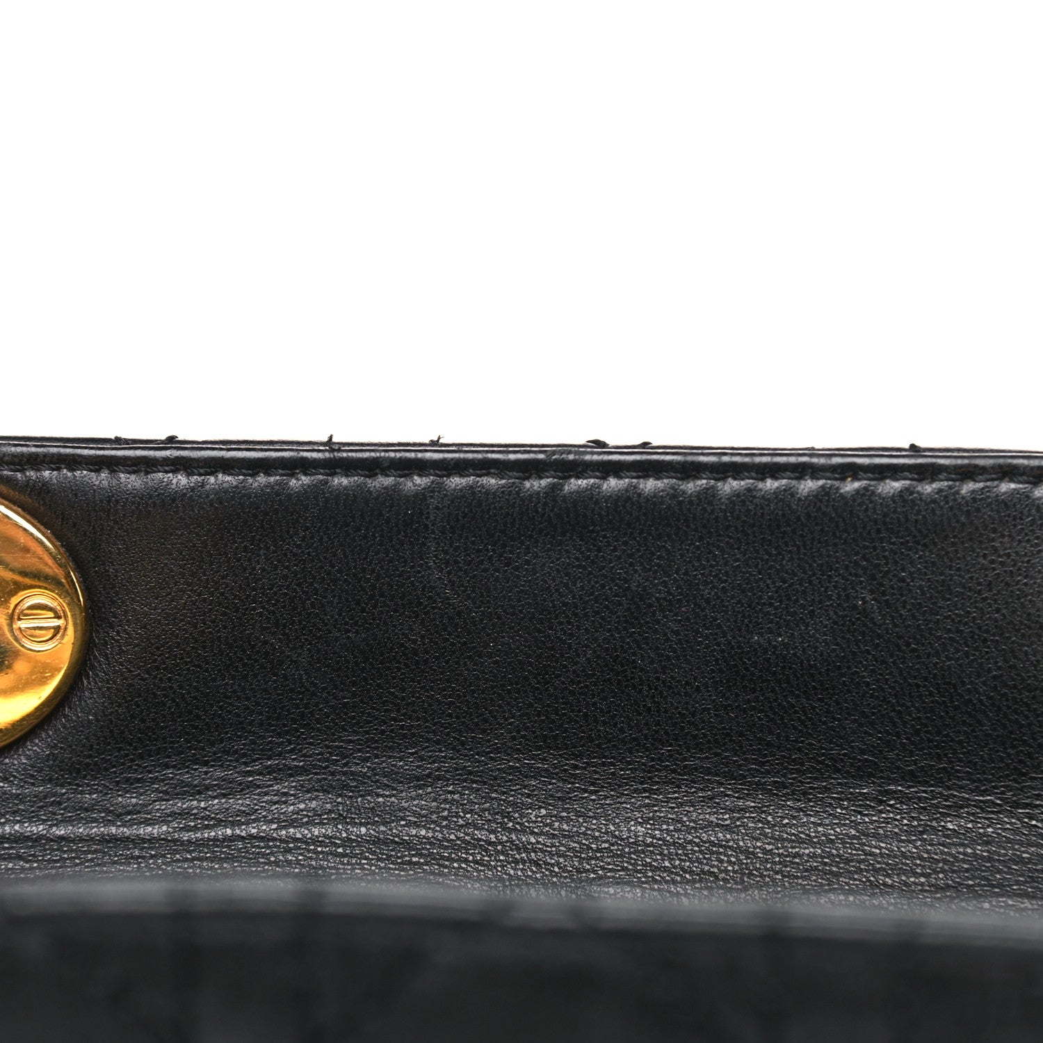 Christian Dior Lambskin Cannage Medium Lady Dior Black 10 of 12