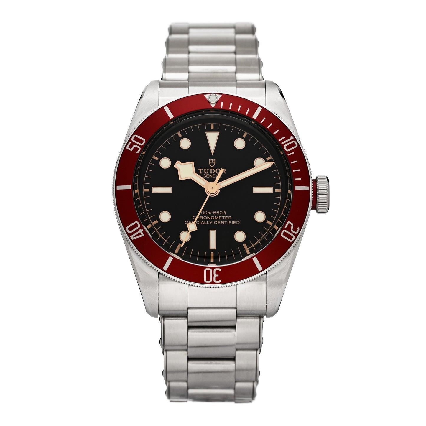 Stainless Steel 41mm Black Bay Automatic Watch Black 79230R