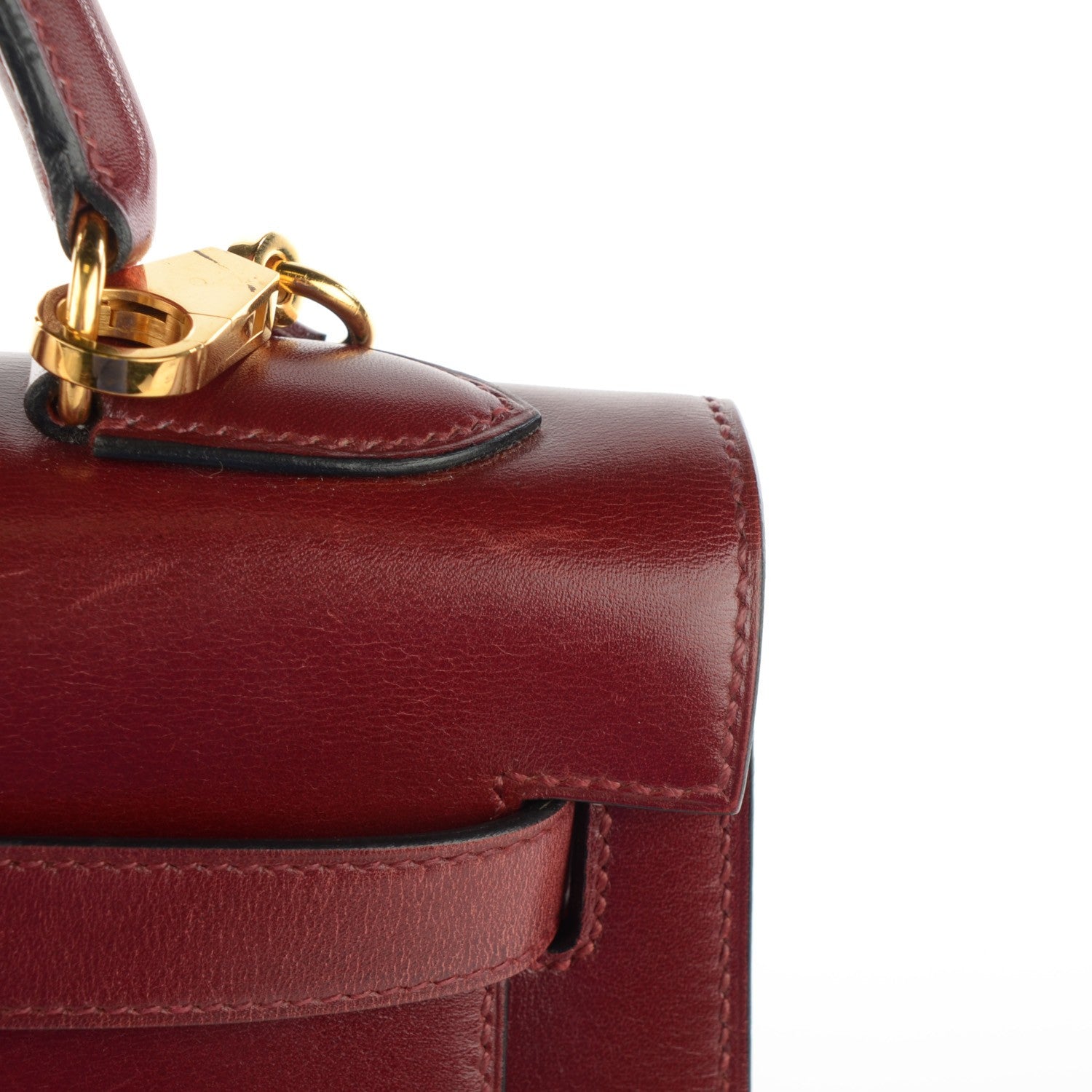 Hermes Box Kelly Sellier 32 Rouge H 17 of 22