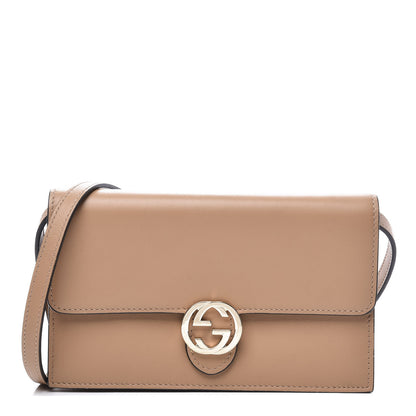 Gucci Calfskin Icon Wallet Camelia 1 of 10