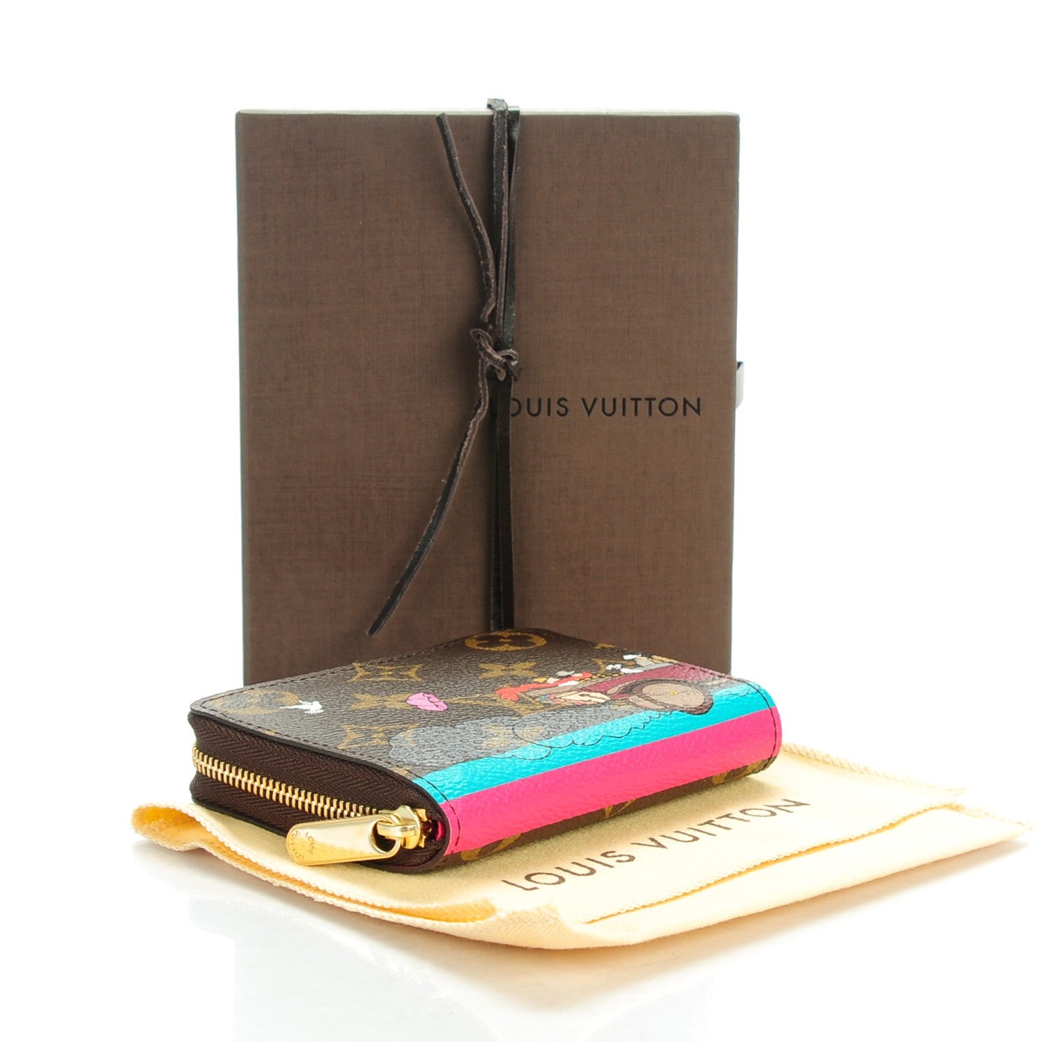 Louis Vuitton Monogram 2015 Christmas Animation Zippy Coin Purse 4 of 7