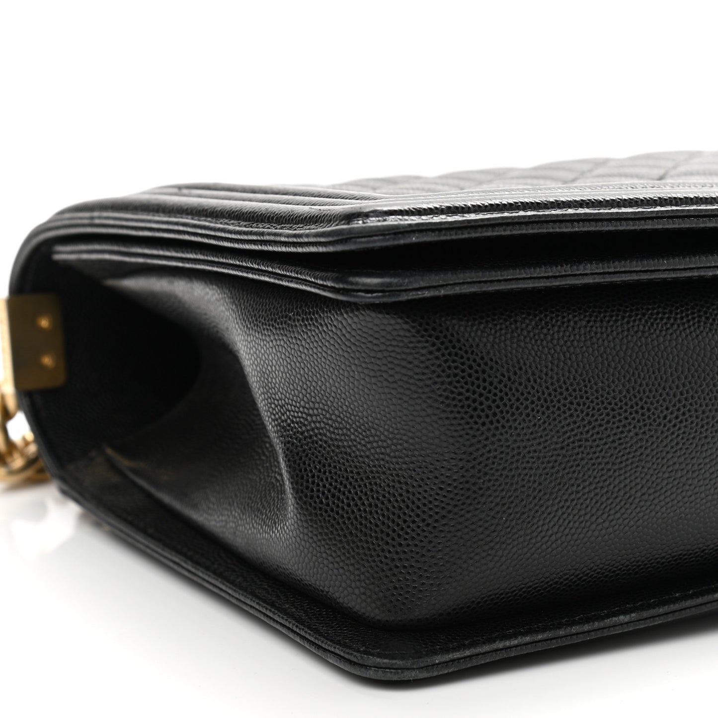 Caviar Quilted New Medium Boy Flap Black