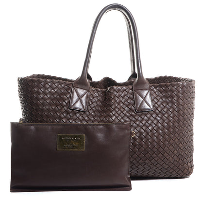 Bottega Veneta Nappa Intrecciato Medium Cabat Ebano 9 of 9
