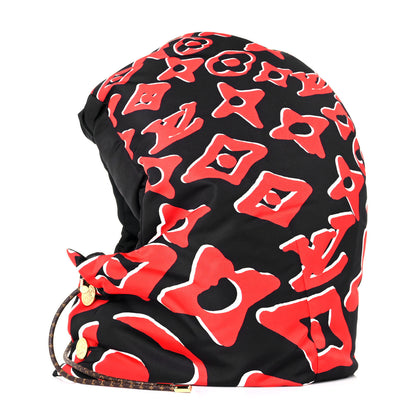 Louis Vuitton X UF Monogram Dreamy Cap Hoodie Black Red 3 of 7
