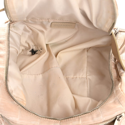 Chanel Nylon Travel Cosmetic Case Beige 5 of 10