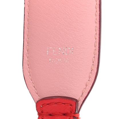 Fendi Calfskin Studded Strap You Red Multicolor 3 of 4