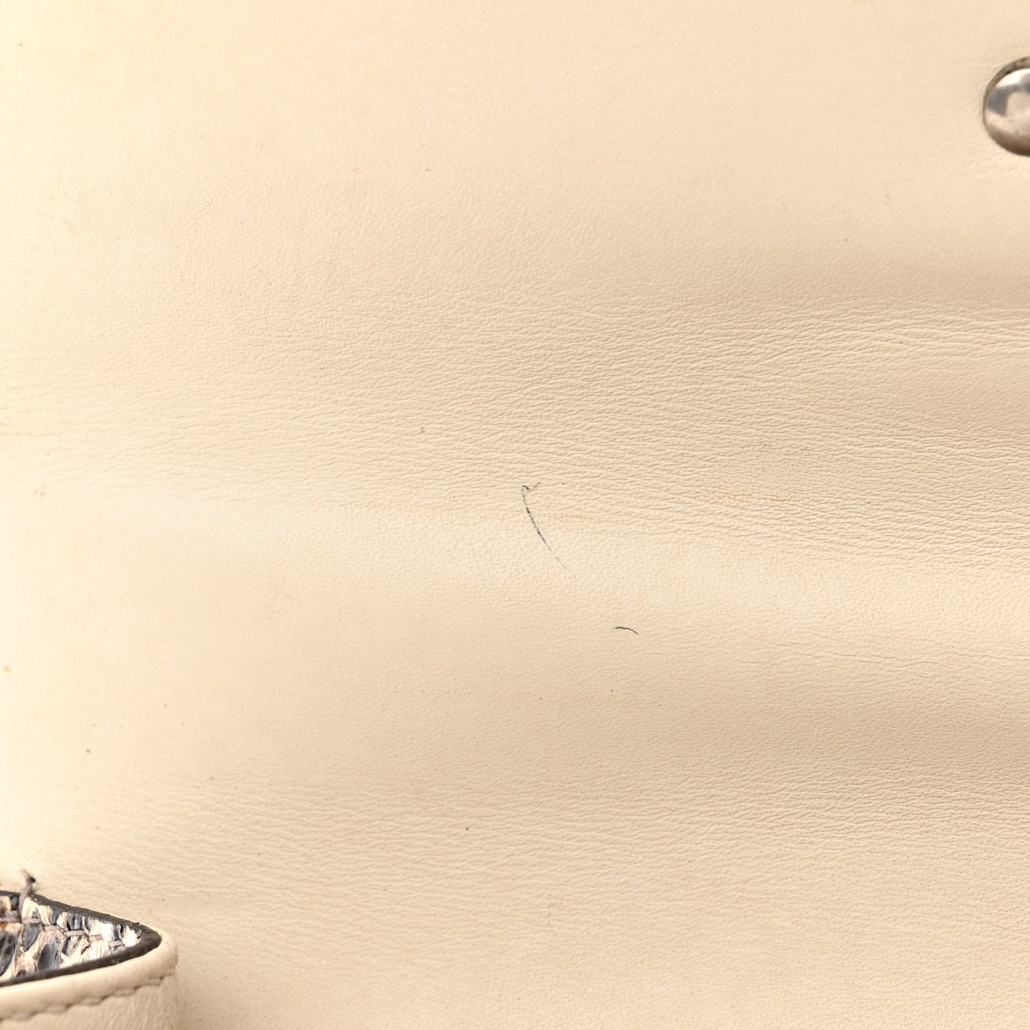 Snakeskin Bamboo Web Mini Dionysus Top Handle Bag