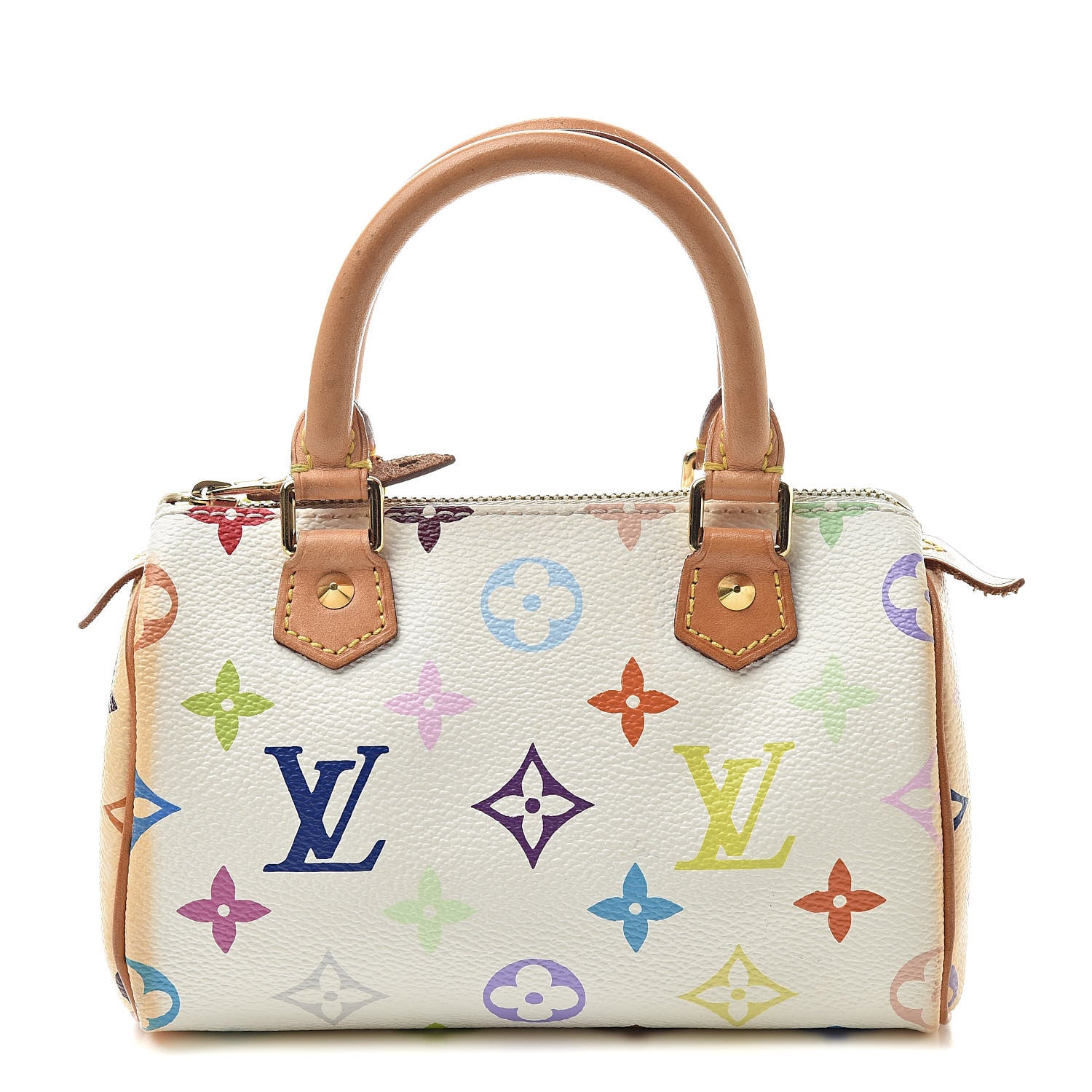 Louis Vuitton Monogram Multicolor Mini Sac HL Speedy White 1 of 11