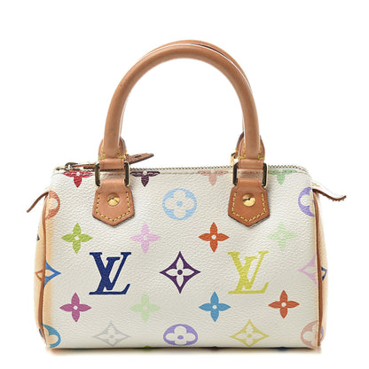 Louis Vuitton Monogram Multicolor Mini Sac HL Speedy White 1 of 11