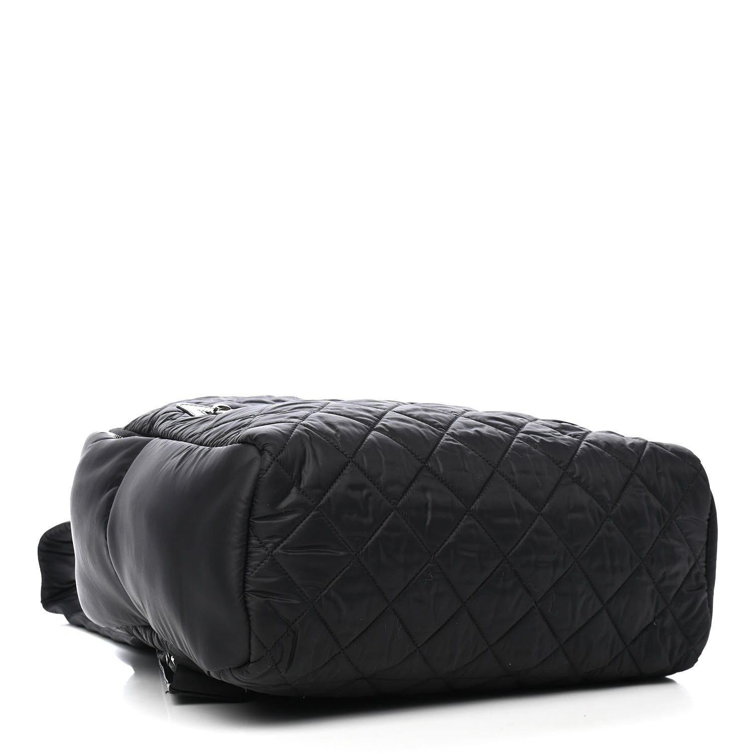Chanel Nylon Quilted Coco Cocoon Backpack Black 3 of 8