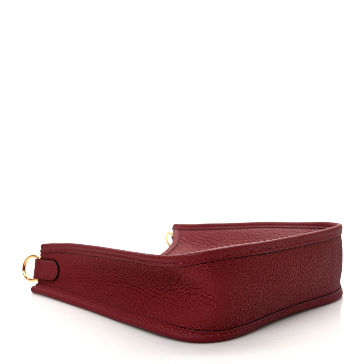 Hermes Taurillon Clemence Evelyne TPM Rouge Grenat 4 of 10