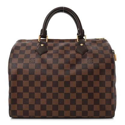 Louis Vuitton Damier Ebene Speedy 30 1 of 10