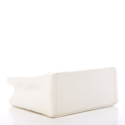 Chanel Caviar Quilted Grand Shopping Tote GST White 4 of 15