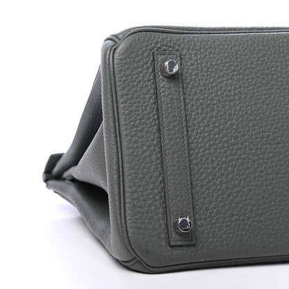 Hermes Togo Birkin 30 Vert Amande 8 of 11