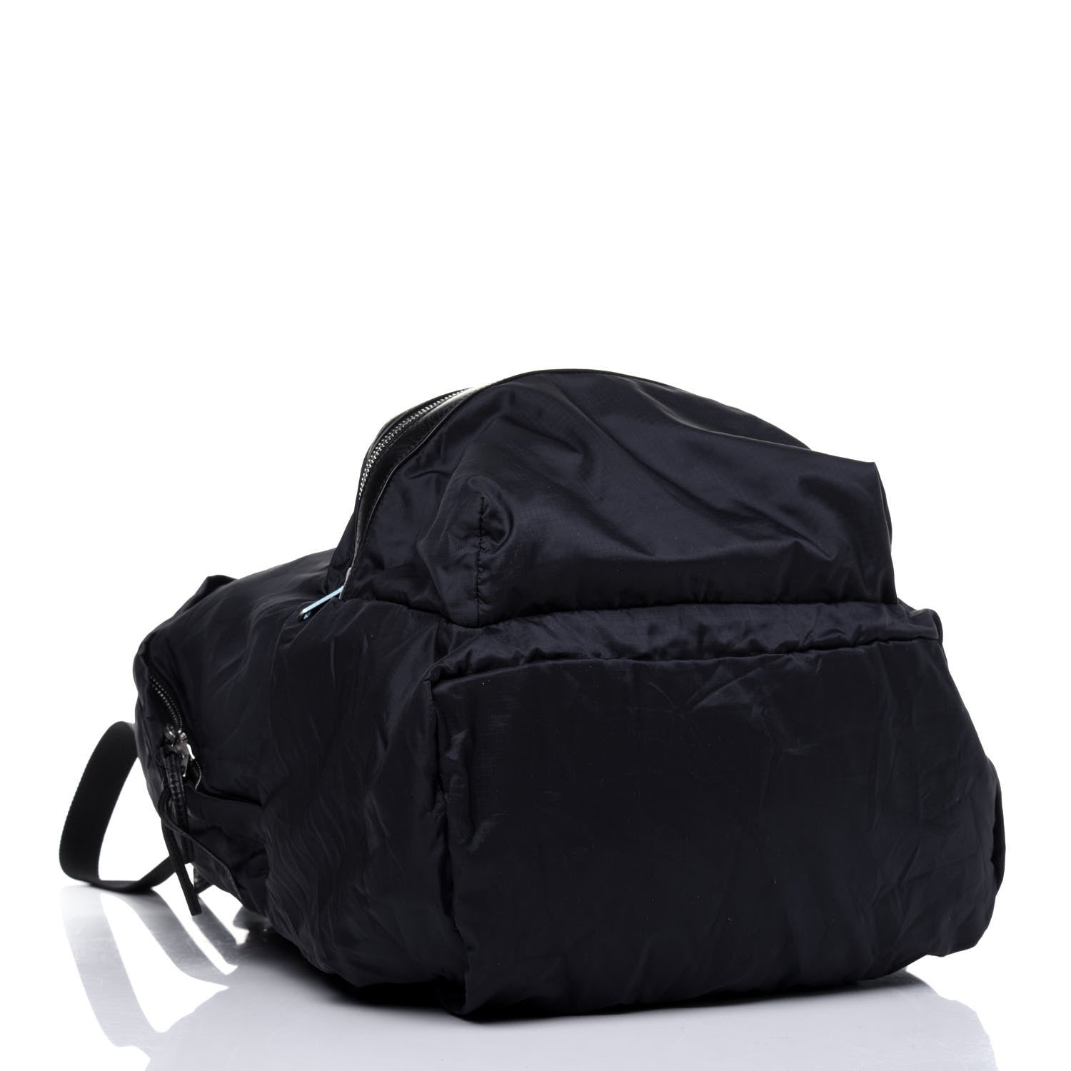 Saint Laurent Nylon City Fold Up Backpack Belt Bag Navy 6 of 18