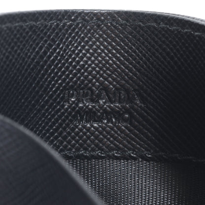 Prada Saffiano Card Case Nero Black 6 of 6
