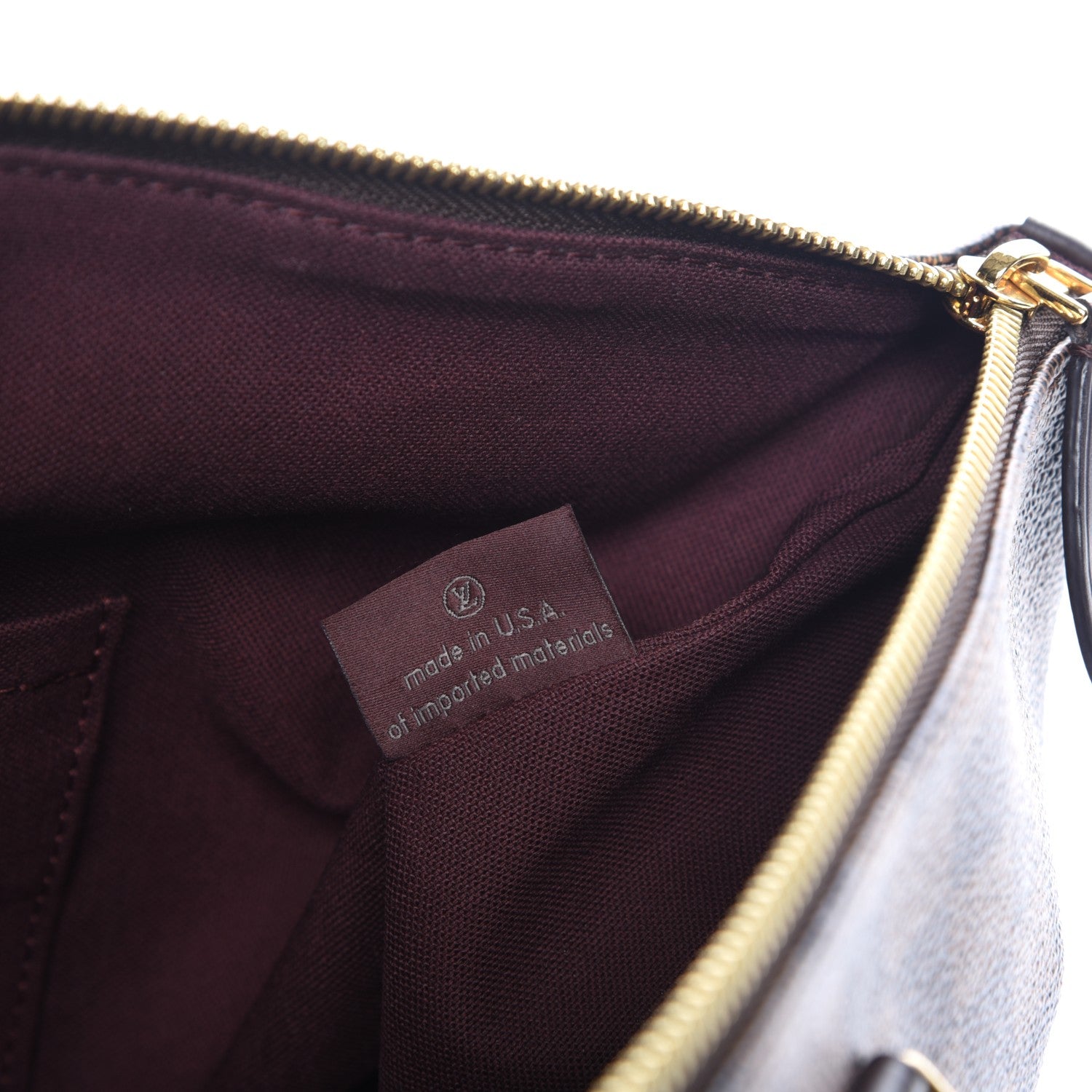Louis Vuitton Damier Ebene Iena MM 8 of 10