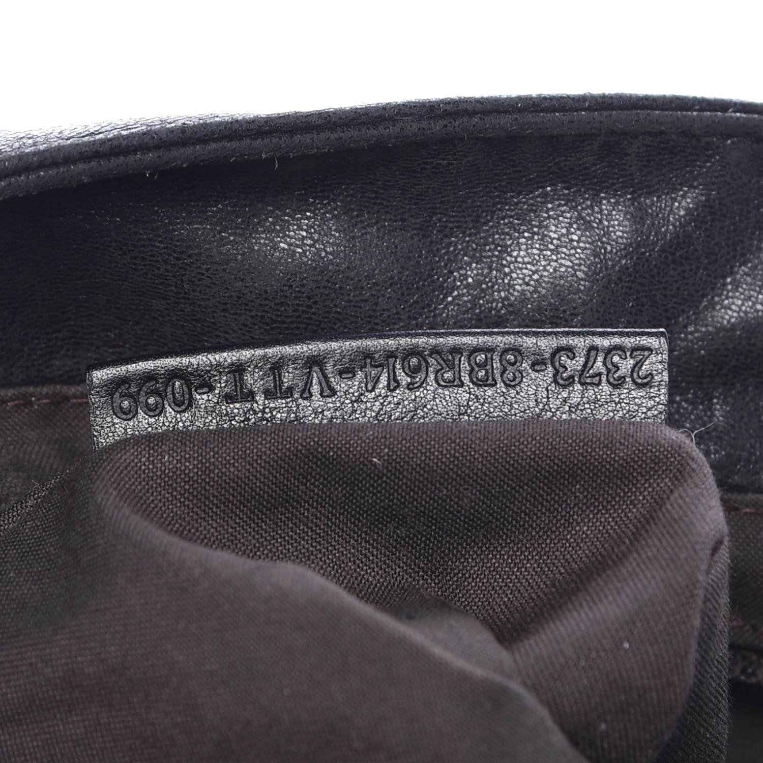 Fendi Crinkled Lambskin Mia Shoulder Flap Black 7 of 16