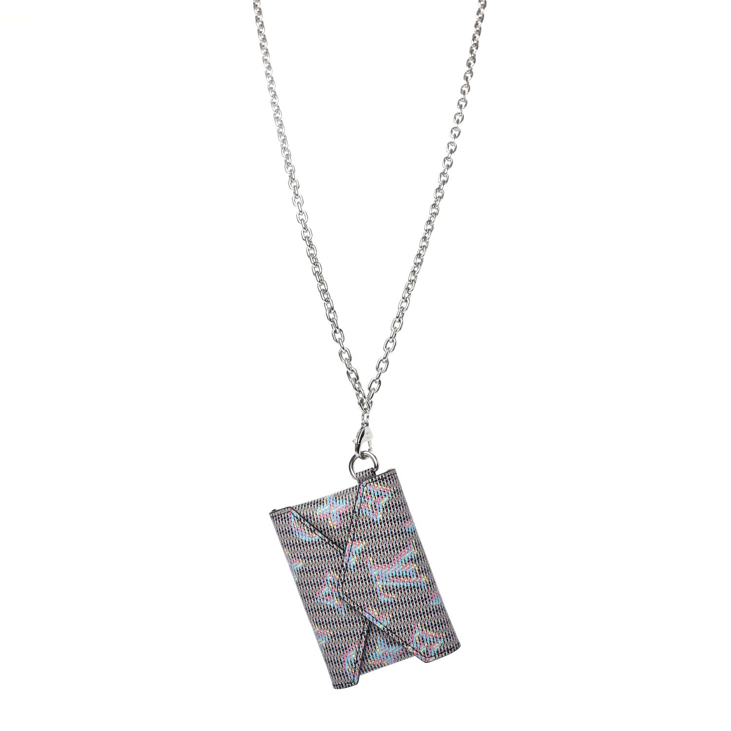 Louis Vuitton Monogram LV Pop Kirigami Necklace Blue 1 of 7