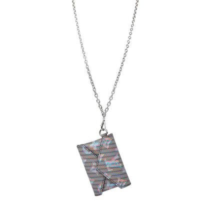 Louis Vuitton Monogram LV Pop Kirigami Necklace Blue 1 of 7