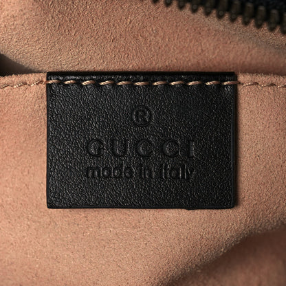 Gucci Calfskin Matelasse GG Marmont Belt Bag 95 38 Black 6 of 15