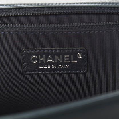 Chanel Velvet Tweed Large Boy Flap Green 6 of 12
