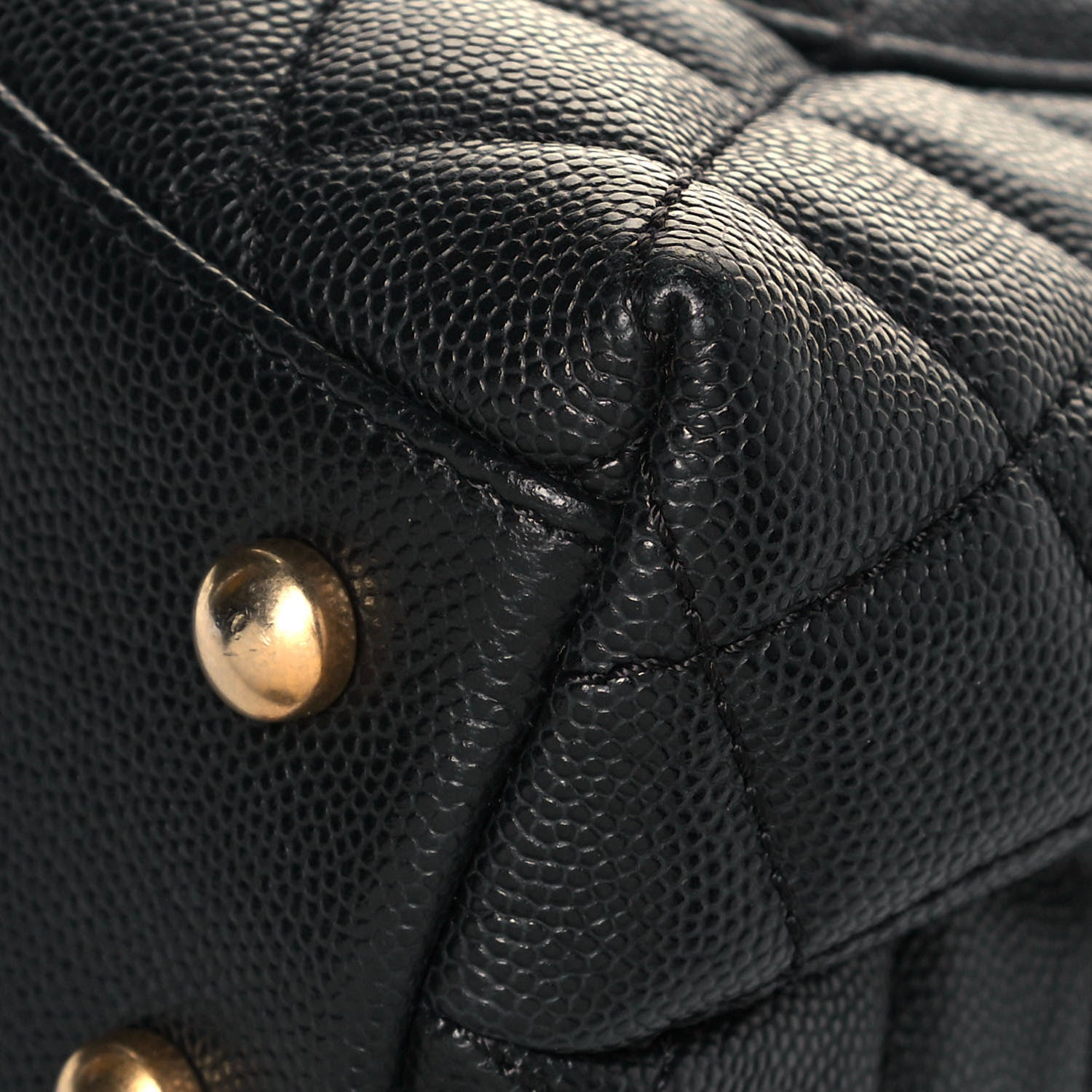 Chanel Caviar Quilted Mini Coco Handle Flap Black 12 of 13