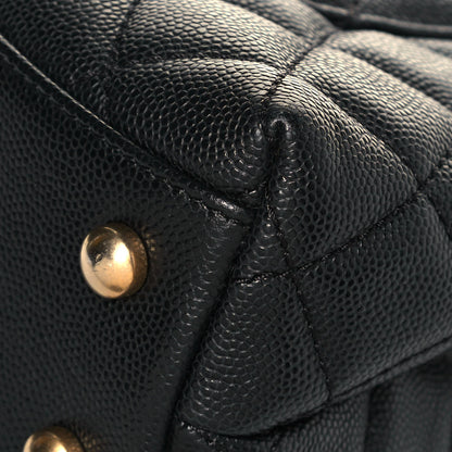 Chanel Caviar Quilted Mini Coco Handle Flap Black 12 of 13