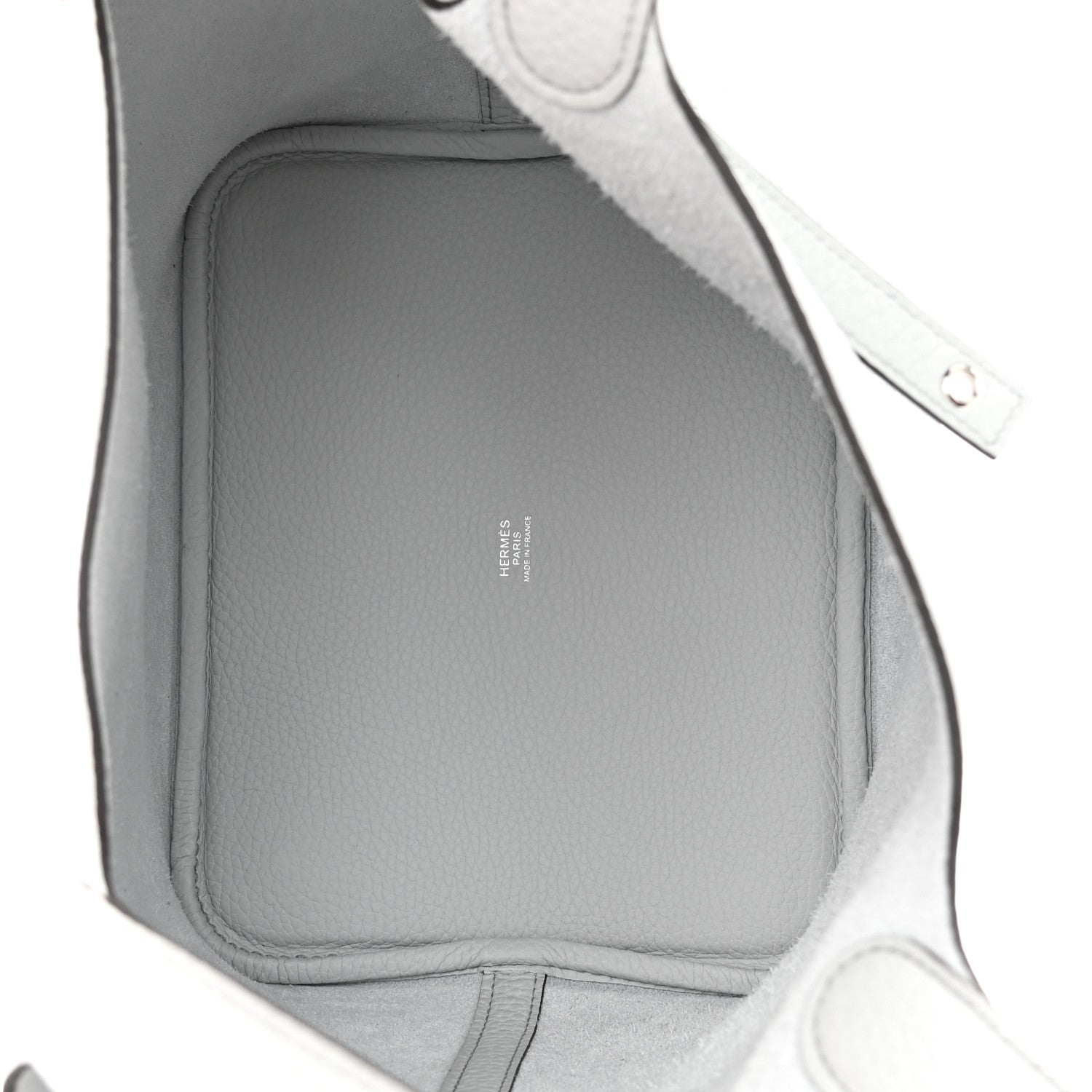 Hermes Taurillon Clemence Picotin Lock 22 MM Bleu Brume 5 of 11