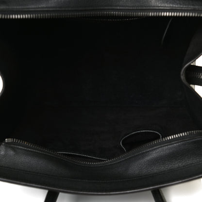 Celine Drummed Calfskin Mini Luggage Black 9 of 14