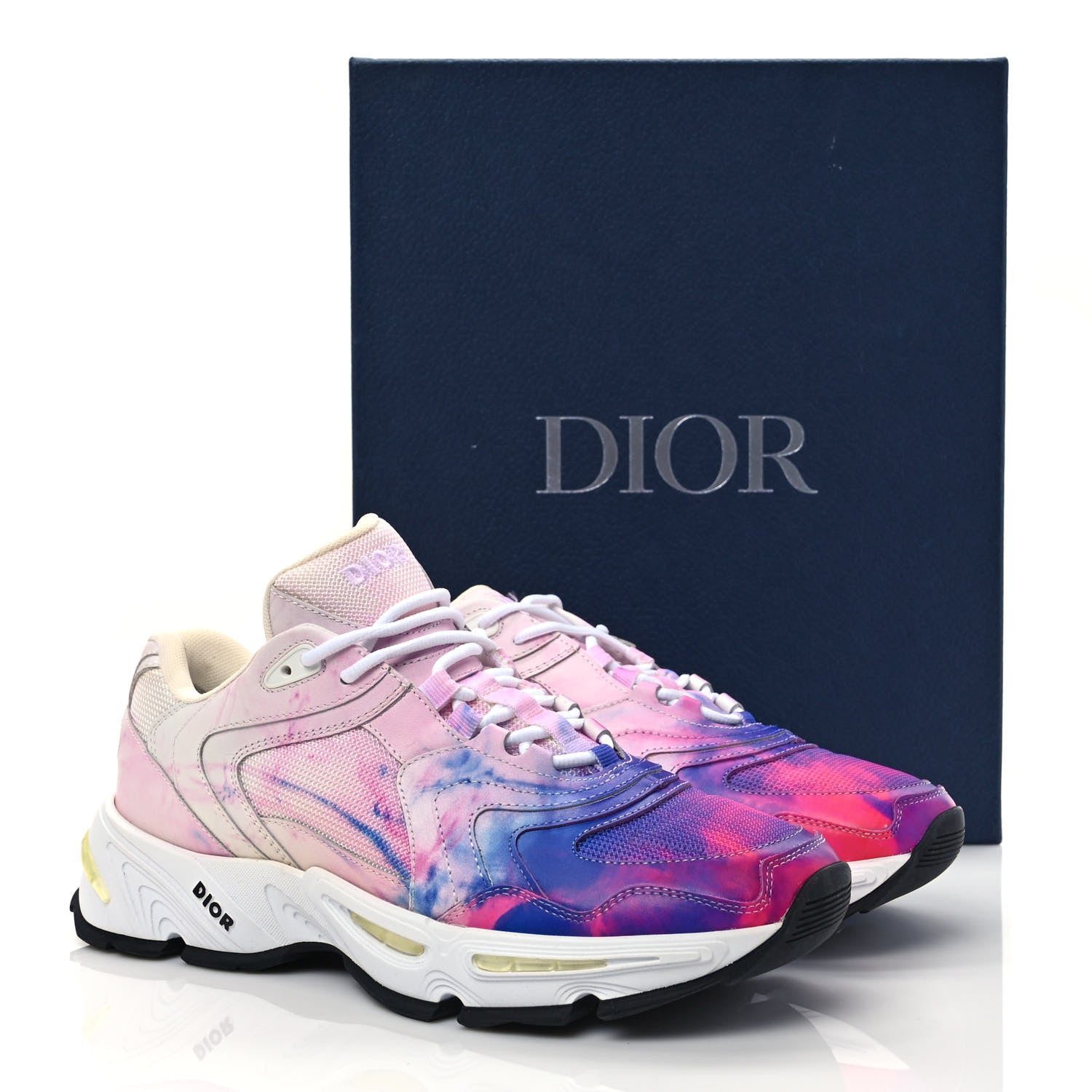 Christian Dior Calfskin Mens CD1 Sneakers 41.5 Multicolor 11 of 11