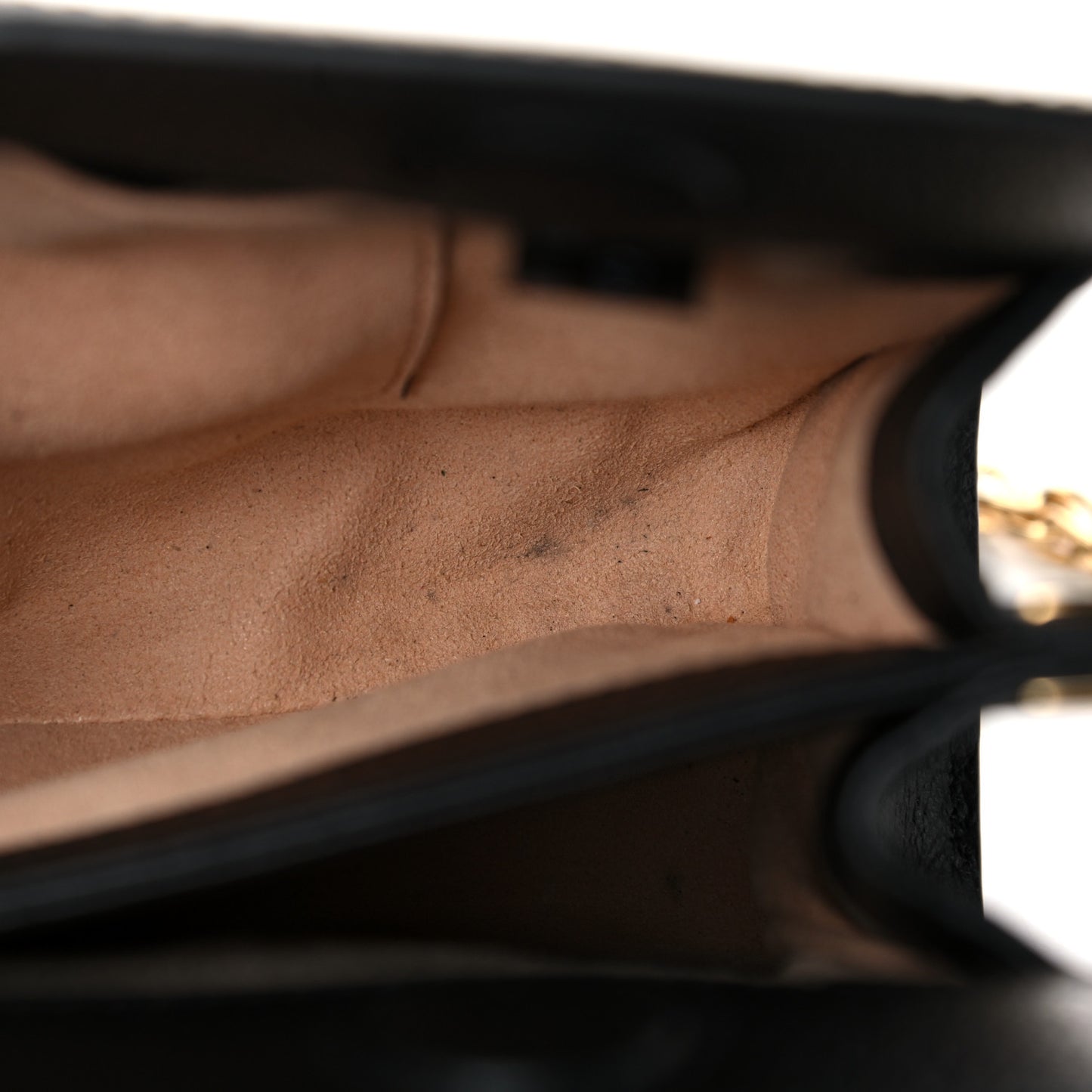 Calfskin GG Web Small Ophidia Chain Shoulder Bag Black