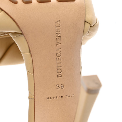 Bottega Veneta Nappa Maxi Intrecciato Lido Mule Sandals 39 Bandage 6 of 7
