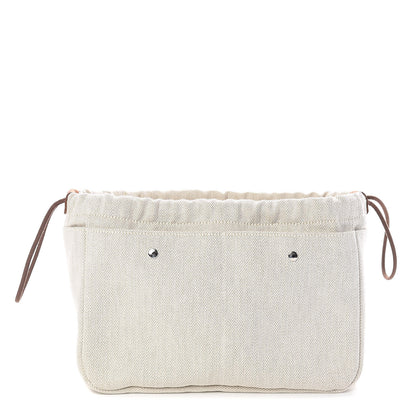 Hermes Canvas Barenia Fourbi 25 MM Pouch Naturel Fauve 1 of 9