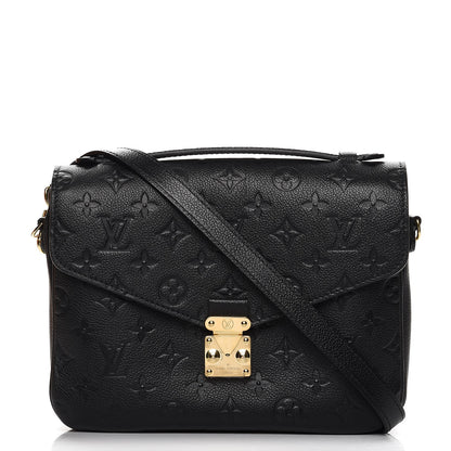 Louis Vuitton Empreinte Pochette Metis Black 1 of 8