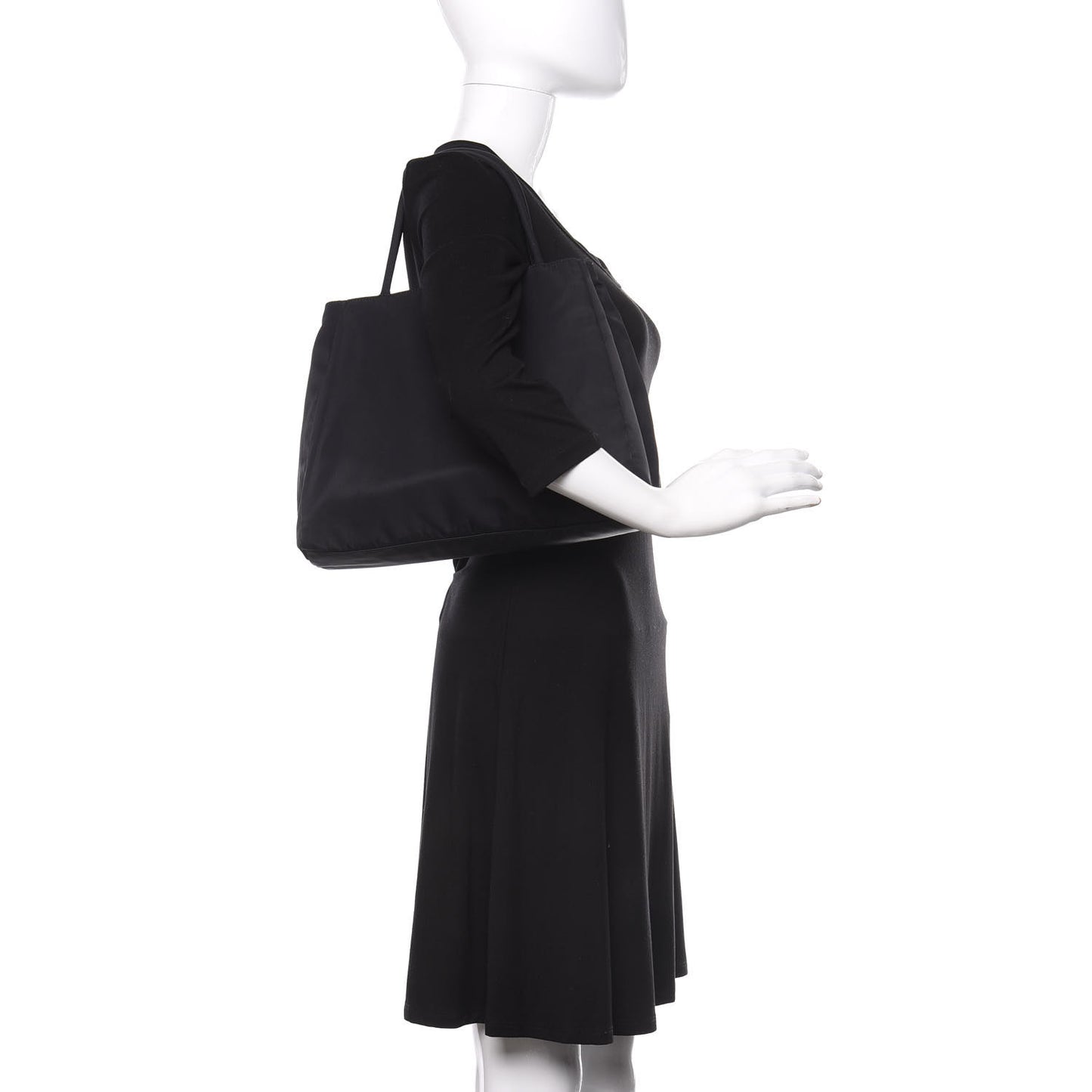 Tessuto Nylon Tote Black