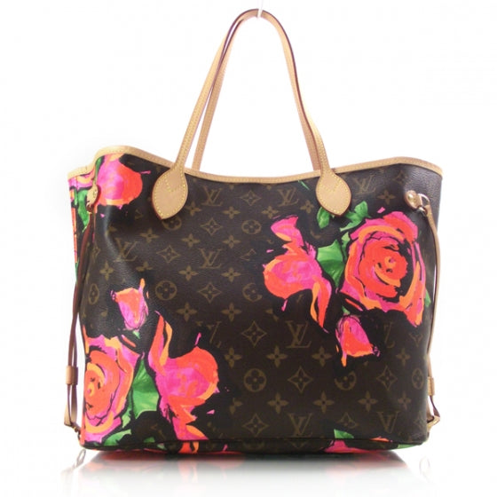 Monogram Roses Neverfull MM