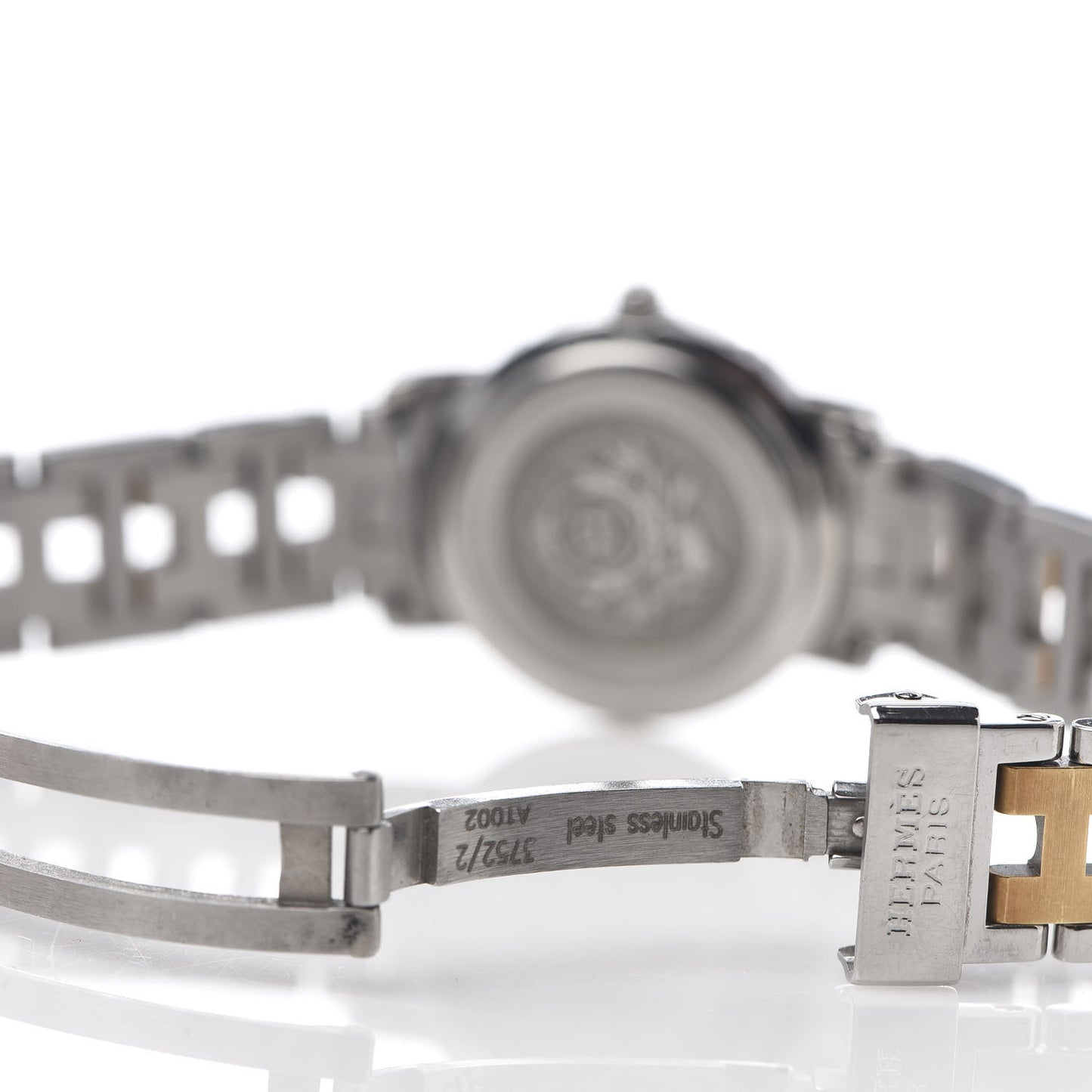 Stainless Steel 24mm Clipper Quartz Watch Gold