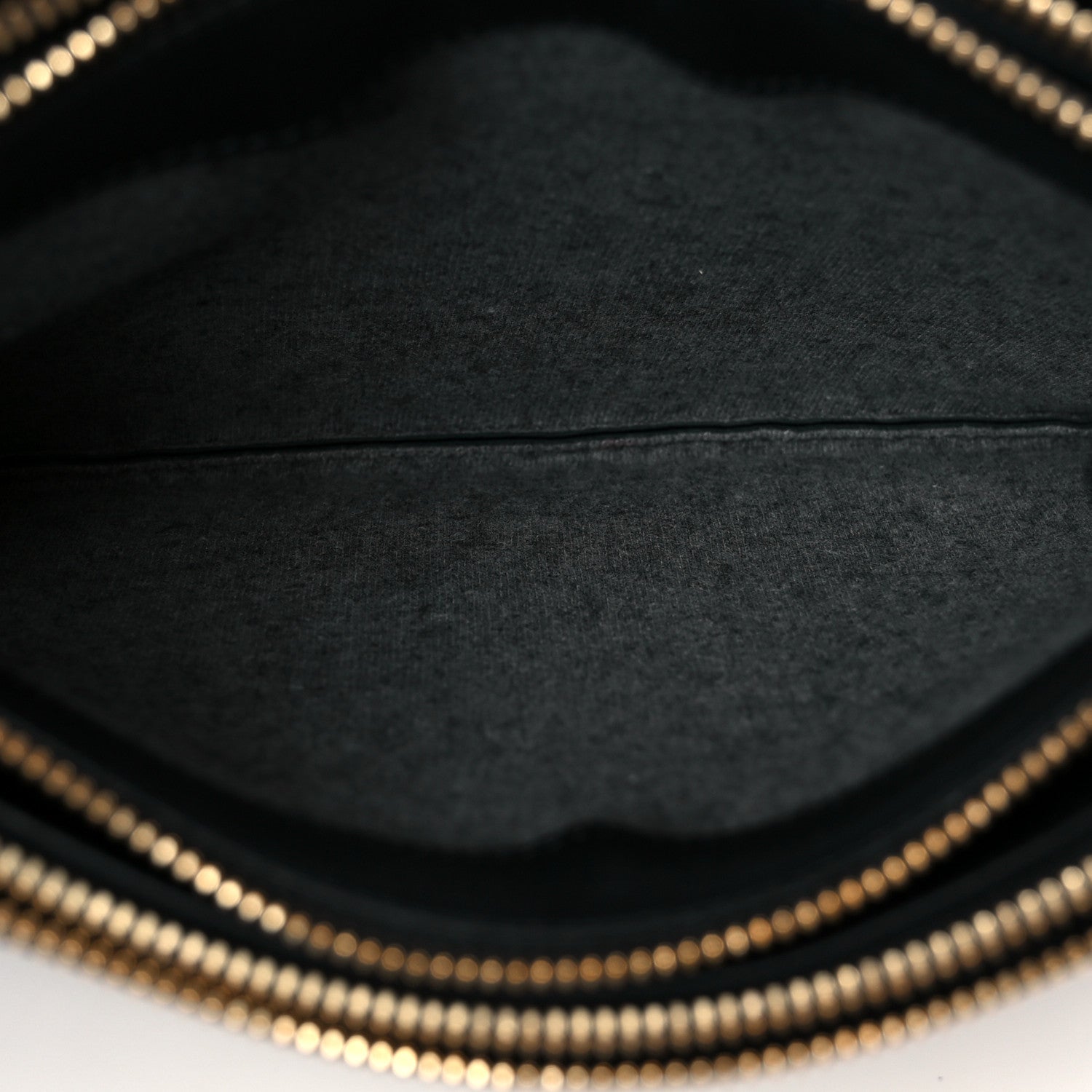 Celine Lambskin Large Trio Crossbody Bag Black 7 of 11