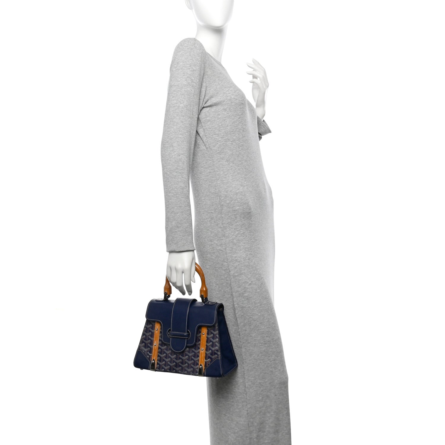 Goyard Goyardine Saigon PM Navy 2 of 11