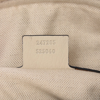 Gucci Calfskin Vintage Web Medium Boston Mystic White 8 of 8