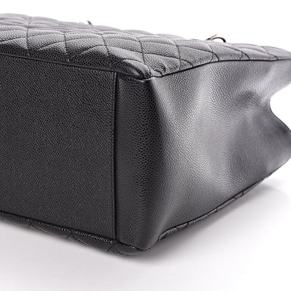 Chanel Caviar Quilted Grand Shopping Tote GST Black 10 of 10